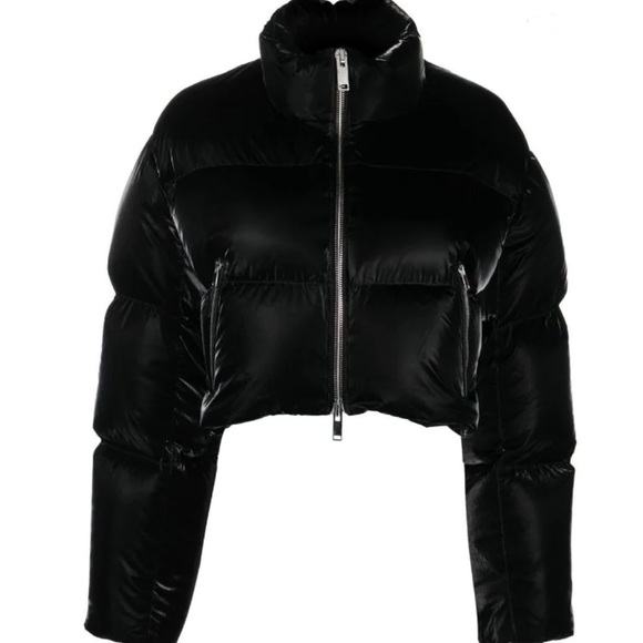 Khaite Fulman cropped puffer jacket black M Medium New with tags - Picture 3 of 9
